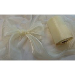 szatén organza krém ( 23 cm*50 m )
