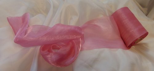 szatén organza világos mályva ( 23 cm*50 m )