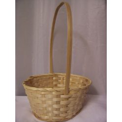 sziromszóró kosár natúr (20*9*38 cm)