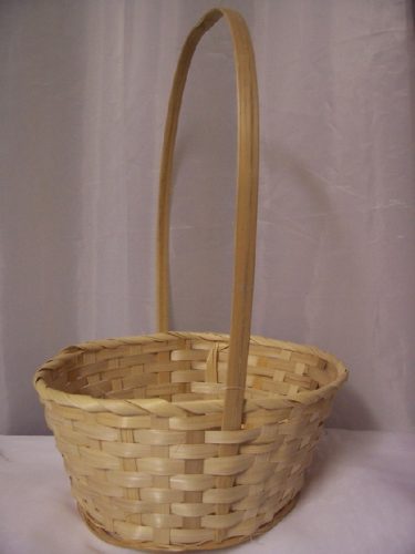 sziromszóró kosár natúr (20*9*38 cm)