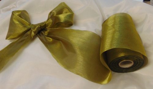 szatén organza mohazöld (23 cm*50 m )