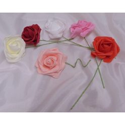 habrózsa drótos szárral