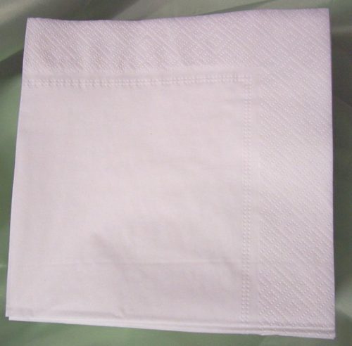 40*40 szalvéta (100 db/cs) fehér , 3 rétegű