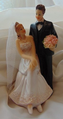 Ifjú pár tortadísz (PF45)-13 cm