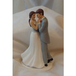 Ifjú pár tortadísz (18 cm)-305092