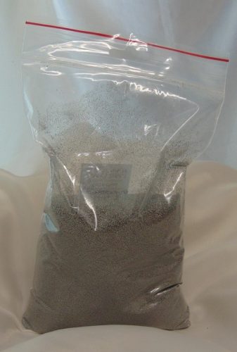 dekorhomok finomszemű, 500 gr. , metál ezüst -10