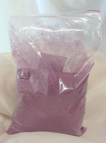 dekorhomok finomszemű, 500 gr. , vintage lila- 16FJ