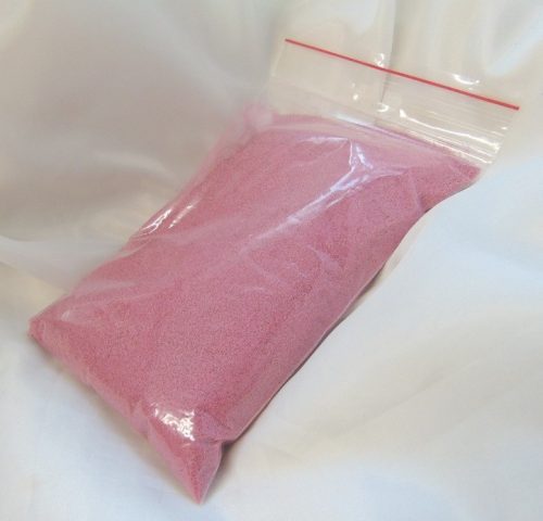dekorhomok finomszemű, 500 gr. , világos mályva 16