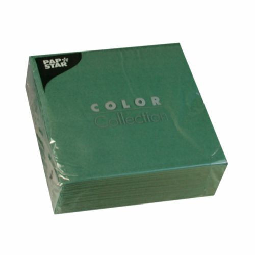 33*33 szalvéta (50 db/cs) sötétzöld, 3 rétegű