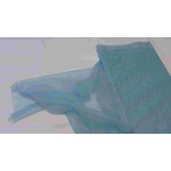 mentakék tüll dekoranyag (1,5 m széles)