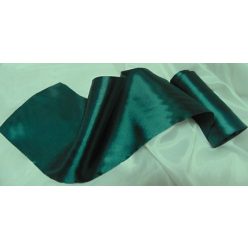 Szatén futó (12 cm * 10m) smaragdzöld