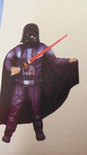 Darth Vader jellegű farsangi jelmez