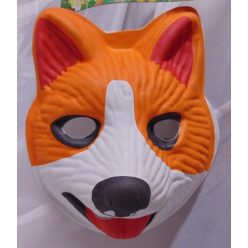 Róka álarc polifoam