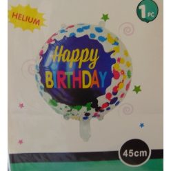 Happy Birthday ! fólia lufi, (45 cm)-610669