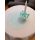 indás szélű organza asztalközép, 318-menta(36 cm)-4 db