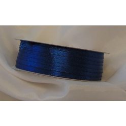 szatén szalag sötétkék (654)-(3,8 cm * 22 m)