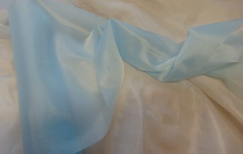 dekorselyem asztali futó világoskék-545 (25 cm * 10 m)