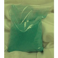 dekorhomok finomszemű, 500 gr. , v.mentazöld 17 M