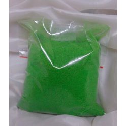 dekorhomok finomszemű, 500 gr. , zöld - 18 C