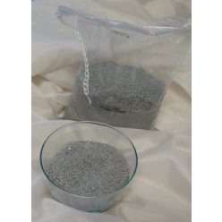 dekorhomok durvaszemű, 400 gr-ezüstszürke