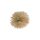 papír gömb / pom-pom (25 cm átmérő )CAPPUCCINO (085)