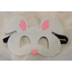 Nyuszi álarc gumis pánttal
