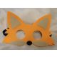 Róka álarc gumis pánttal