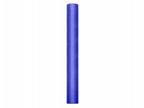 királykék tüll dekoranyag 15 cm x 9 m puha