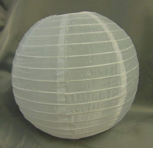 fehér organza lampion (35 cm)