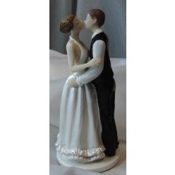 ifjú pár tortadísz -1041 (14 cm)