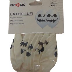 halloween gumi lufi, varrott száj (5 db 30 cm-s )-650092