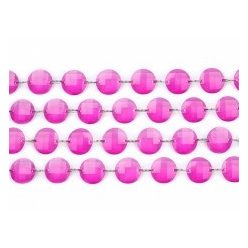 Kristály girland pink (1 m)