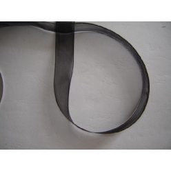 organza szalag 1,5 cm x 22,86 m,fekete