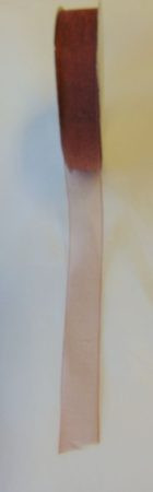 organza szalag (0,6 cm * 22,86 m) bronz-472
