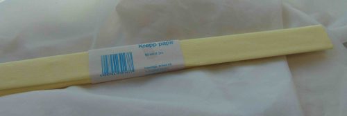 Krepp papír, krém