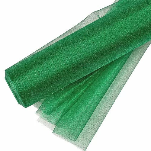 fenyőzöld 23,5 cm * 10 m organza-2358