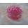 ciklámen textilrózsa kitűző (10 cm)
