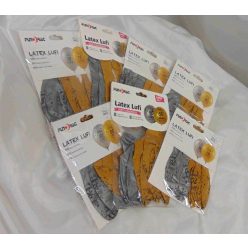   Boldog 50. születésnapot arany, ezüst, (30 cm-s)-5 db-607116