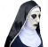 Apáca horror álarc (the nun)