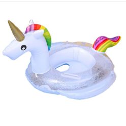 Unikornis Beülős baba úszógumi levehető napellenzővel