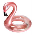 Úszógumi Flamingó csillámos rosegold