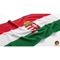   Magyar nemzeti zászló (90x60 cm) – Nagy méretű ünnepi textilzászló nemzeti ünnepre