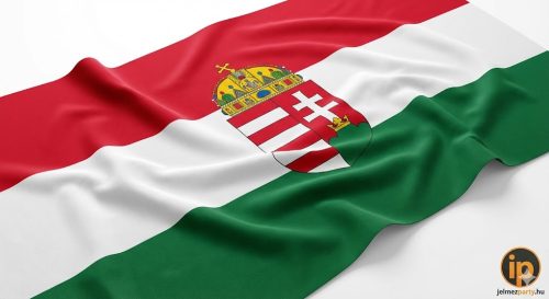 Magyar nemzeti zászló (90x60 cm) – Nagy méretű ünnepi textilzászló nemzeti ünnepre