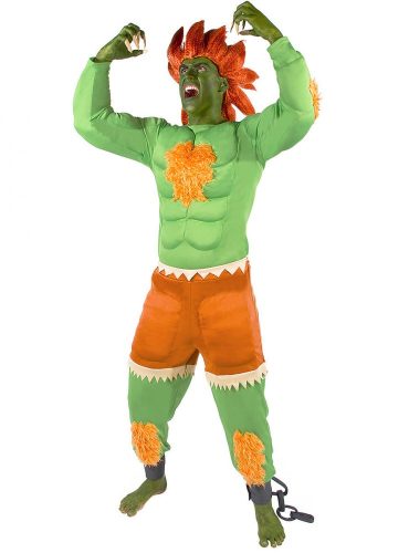 Street Fighter Blanka farsangi jelmez