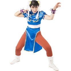 Street Fighter Chun-Li farsangi jelmez