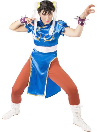 Street Fighter Chun-Li farsangi jelmez