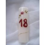 évszámos gyertyák